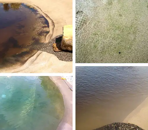 Problemi strutturali o igienici piscine con struttura in sabbia resinata